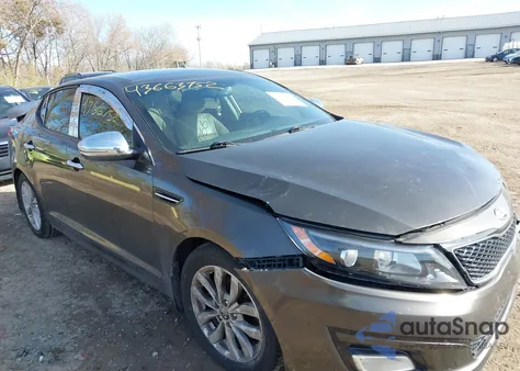 2015 Kia Optima Ex z USA, uszkodzony, nr VIN 5XXGN4A79FG384693